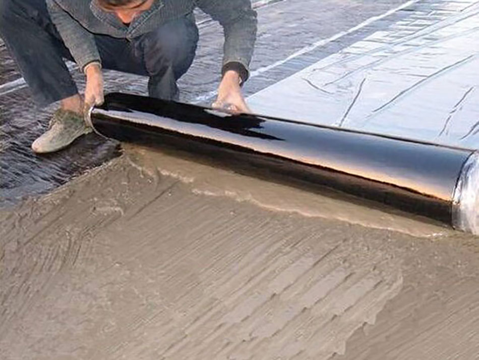 车库顶板做防水卷材