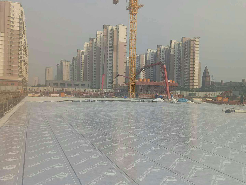 车库顶板做防水卷材