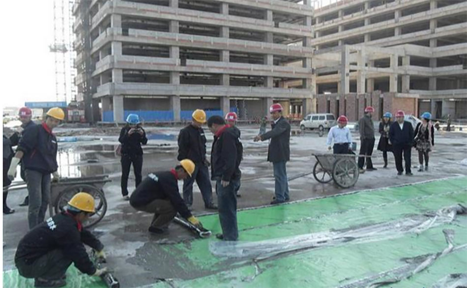 车库顶板做防水卷材