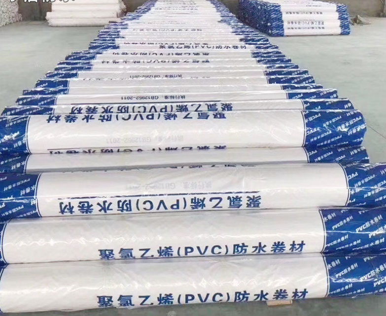 高分子录化聚乙烯PVC防水卷材